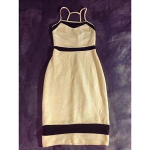 Material Girl  Illusion Bodycon Dress XS